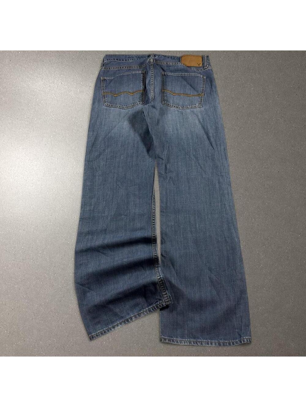 Y2K skater grunge American Eagle low rise bootcut jeans - fits 31x29!